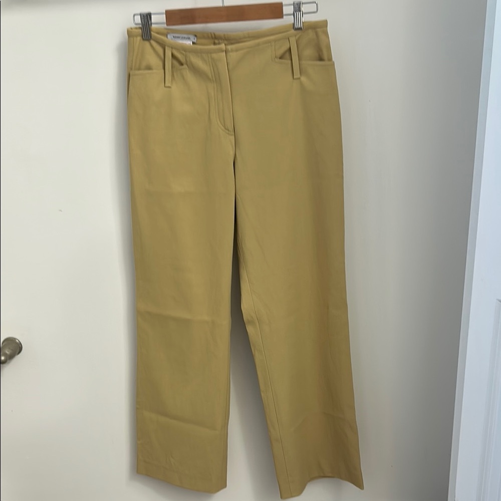 René Lezard Khaki Stretch Cotton Pants – Made in Germany – Size 38